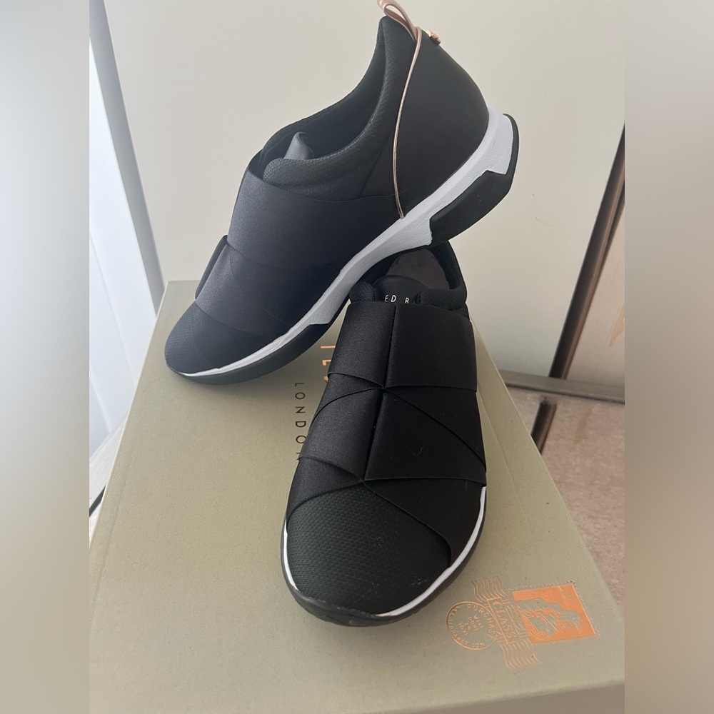 Ted Baker Black Sneakers - Size 5.5